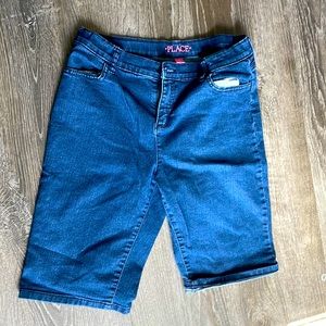 Childrens Place Jean Shorts Size 16